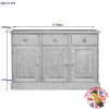 Woodpecker 4'6 Sideboard / Base